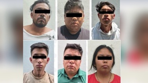 personas detenidos por un operativo de narcomenudeo en puebla