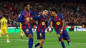 El conjunto blaugrana goleó 4-1 a los 'pericos' en la jornada 31 de la LaLiga 2026.