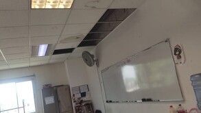 Instalaciones deterioradas generan riesgos a la salud de estudiantes.