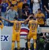 Juan Brunetta fue la figura del partido con dos goles en la goleada de Tigres