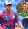Luis Romo se equivocó cerca del área de Chivas y perdió el balón con Ángel Correa quien asistió a Brunetta para el 1-0 del partido.