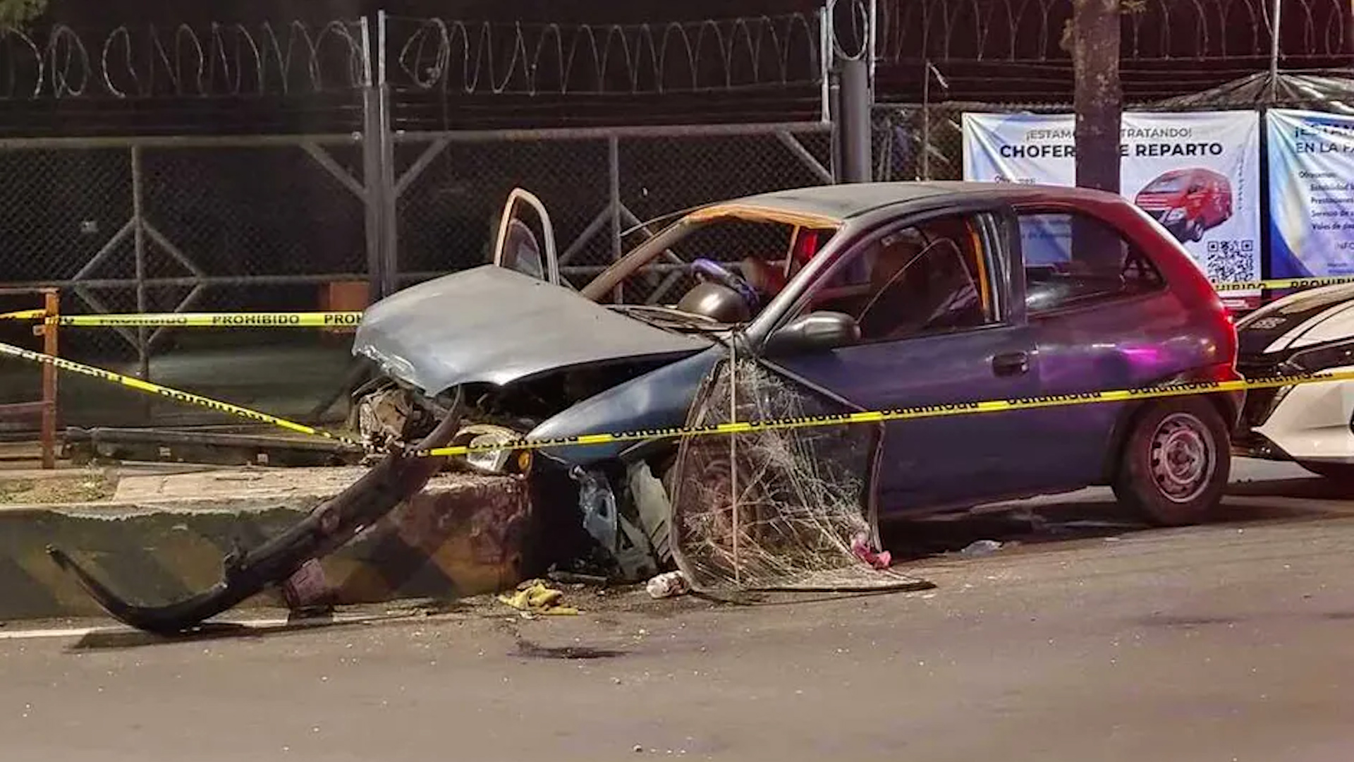Tras los hechos autoridades investigan las causas del accidente que dejó a un menor de edad herido.