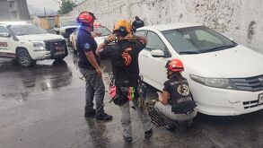 rescate de alcantarilla de santa catarina