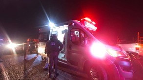 Pasajeros heridos tras volcadura autobús