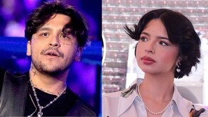 Christian Nodal y Ángela Aguilar