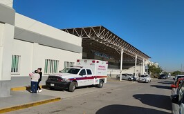 Ambulancia de Cruz Roja Mexicana.
