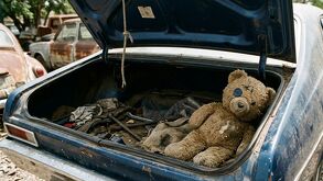 Cajuela donde vivía un niño en Francia