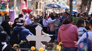 Este lunes se llevó a cabo la misa de cuerpo presente para Abraham Aguilera en la parroquia de Marfil