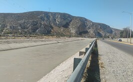 Canal del Sacramento en Gómez Palacio.