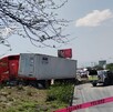 Accidente de tráiler en Santa Catarina