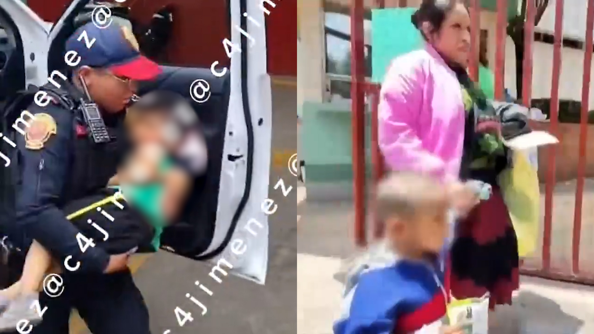 El pequeño Samuel dejó el hospital de Leganés hoy tras sobrevivir a un ataque en la cabeza. Su familia pide apoyo económico para su recuperación.