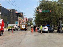 Zona donde se registró el asesinato de un hombre en San Pedro Garza García.