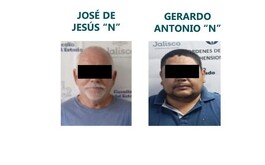 Ficha de detenidos de la Fiscalía de Jalisco