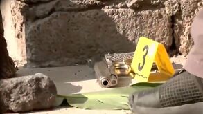 Escena del asesinato de un hombre en la colonia Benito Juárez en Tultitlán