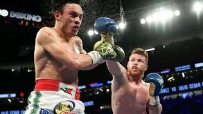 Julio César Chávez Jr. enfrentó al Canelo en 2017 en Las Vegas