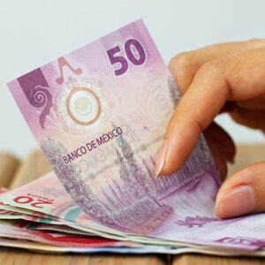 Billetes mexicanos para pago de utilidades