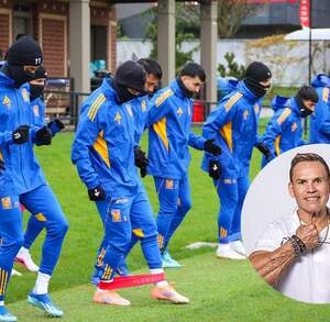 Entrenamiento de los jugadores de Tigres este martes 14 de abril previo al partido contra Seattle Sounders.