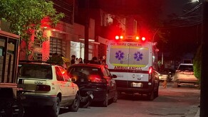 Movilización en colonia Independencia en Monterrey.