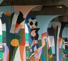Mural sueño de niñez en Monterrey