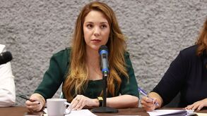 Claudia Chapa, presidenta de la Comisión