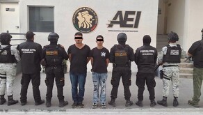 Detenidos por robos de carreteras en Nuevo León.