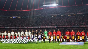 Partido entre el Bayern Múnich y Real Madrid en la Champions League.