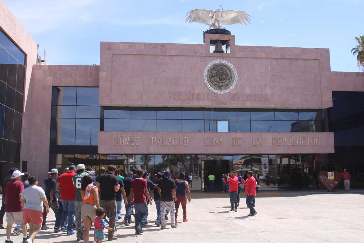 Manifestación en Gómez Palacio
