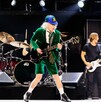 AC/DC dando concierto en el Estadio GNP Seguros de la Ciudad de México.