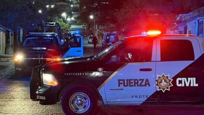 Patrullas de la Policía de Monterrey.