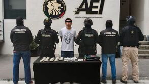 Detenido con droga