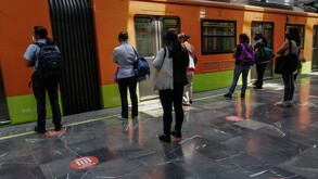 Usuarios del Metro CdMx