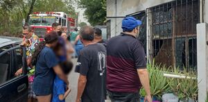 Movilización por incendio en Monterrey.