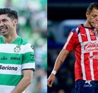 Oribe Peralta y Chicharito