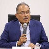 Andrés Mijes, alcalde de Escobedo, hablando