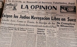 portada la opinión en 1956.