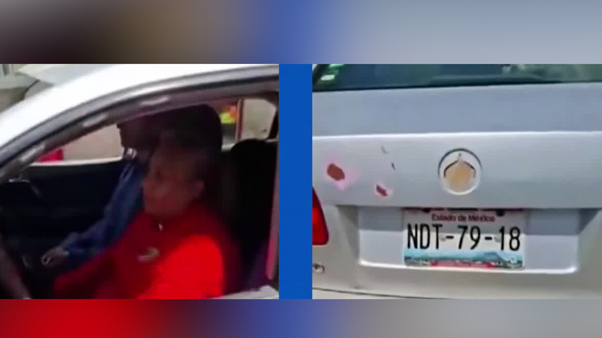 La responsable pidió que le llenarán el tanque de su vehículo para después huir acompañada de un joven.