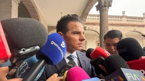 el secretario de Gobierno de Nuevo León, Miguel Flores