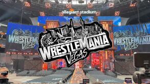 Imagen de la escenografía de WrestleMania 42 antes de revelarse oficialmente.