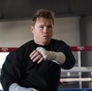 Saúl 'Canelo' Álvarez en un entrenamiento de box previo a una des sus peleas.