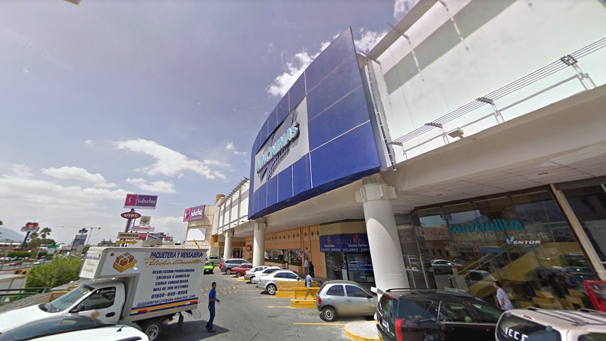 Plaza La Silla antes en Monterrey.