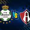 Los guerreros del Santos Laguna se miden este domingo a los rojinegros del Atlas en duelo de la fecha 15 del Clausura 2026 en la cancha del TSM
