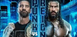 CM Punk y Roman Reigns se verán las caras por el campeonato mundial de peso pesado de WWE.