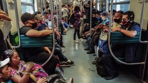 Usuarios del Metro CdMx