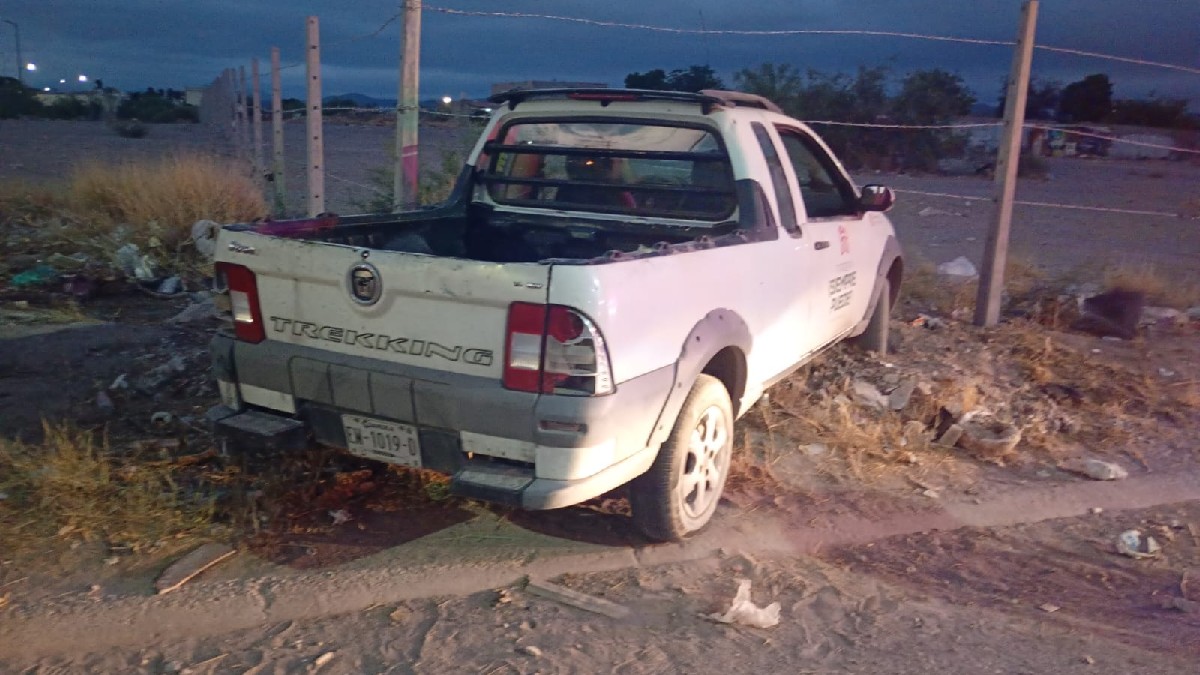 Camioneta del Ayuntamiento de Torreón