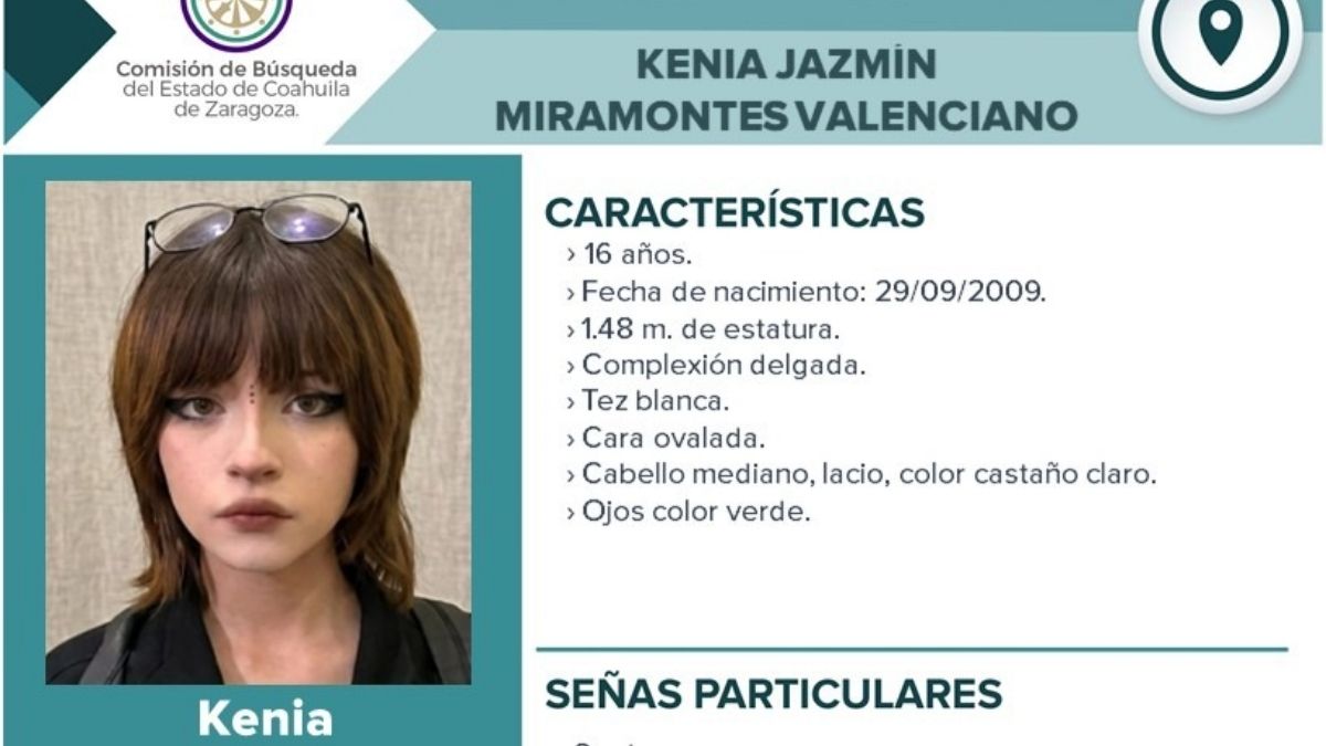 Ficha de búsqueda Kenia Jazmín