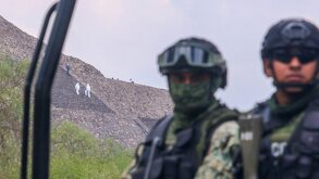 Elementos de emergencia tras ataque en Teotihuacán