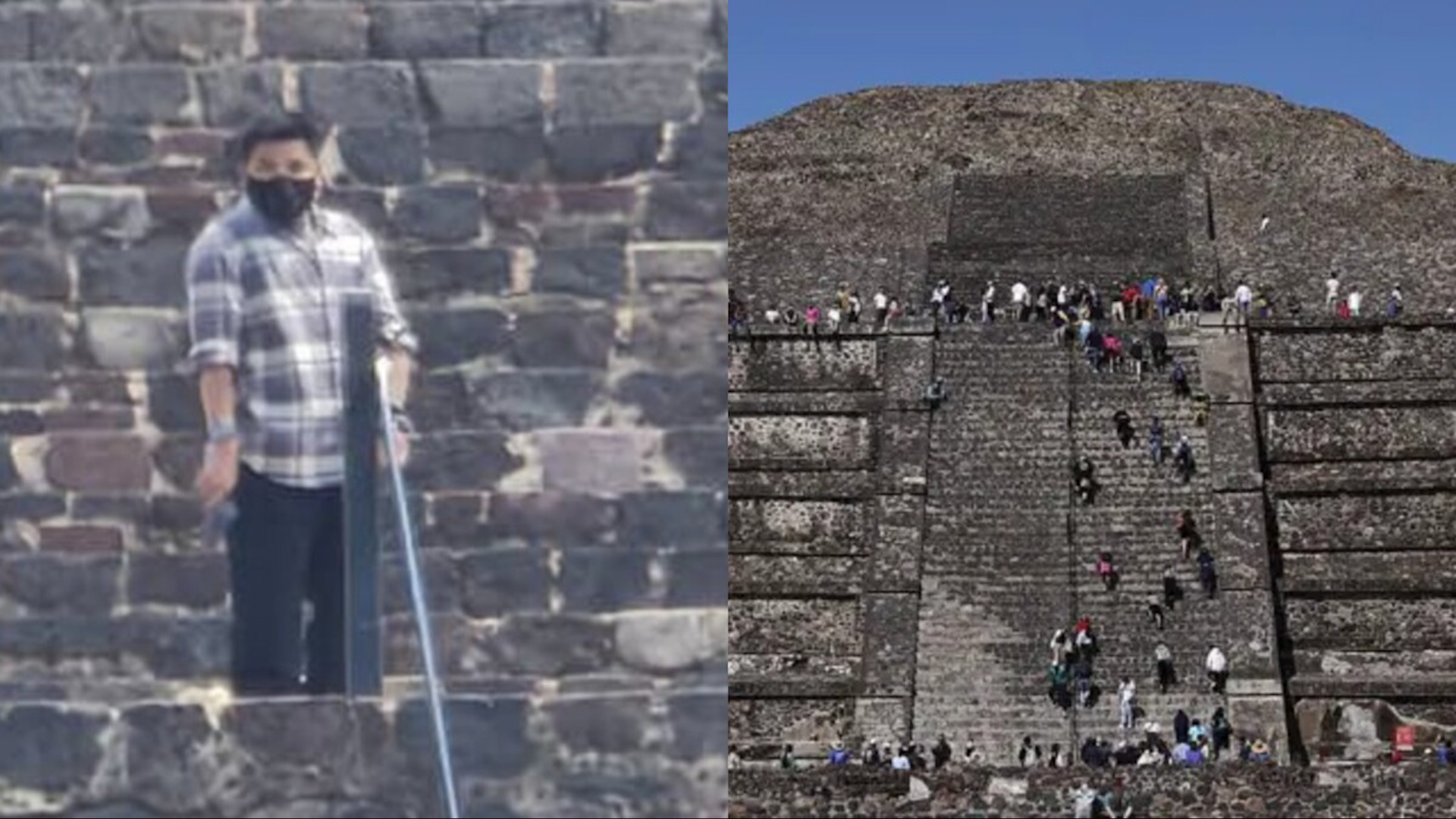 Un tirador abrió fuego en la Pirámide de la Luna en Teotihuacán. Una turista canadiense murió y el agresor se suicidó. Hay seis heridos reportados.