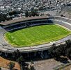 Así luce a lo lejos el Estadio Neza 86.