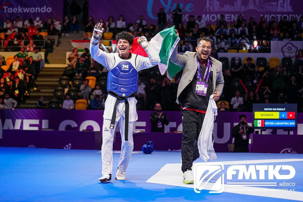 El jalisciense Guillermo Cortés hace historia al ganar el oro en el Mundial de Taekwondo Tashkent 2026. ¡México vuelve a la cima tras 16 años! Detalles aquí.