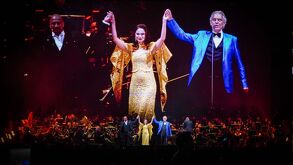 Andrea Bocelli y la Orquesta de Minería en el Zócalo CdMx